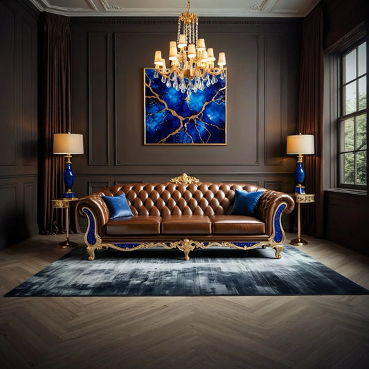 ’ALIYAH’ LAPIS LAZULI SOFA KOSMO