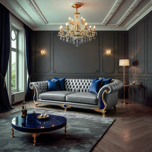 ’AZUR’ LAPIS LAZULI SOFA KOSMO