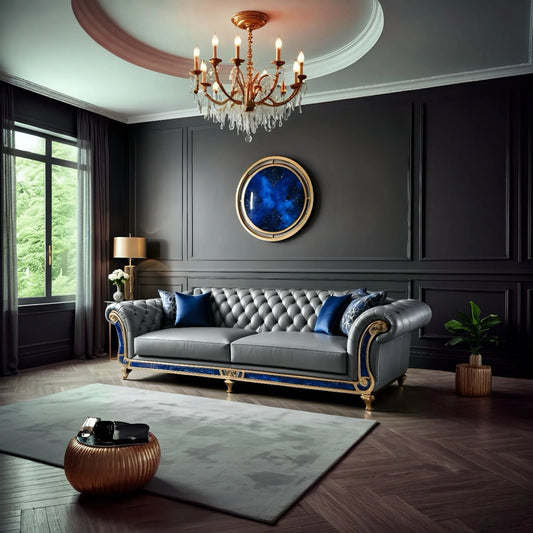 ’RASIMA’ LAPIS LAZULI SOFA KOSMO